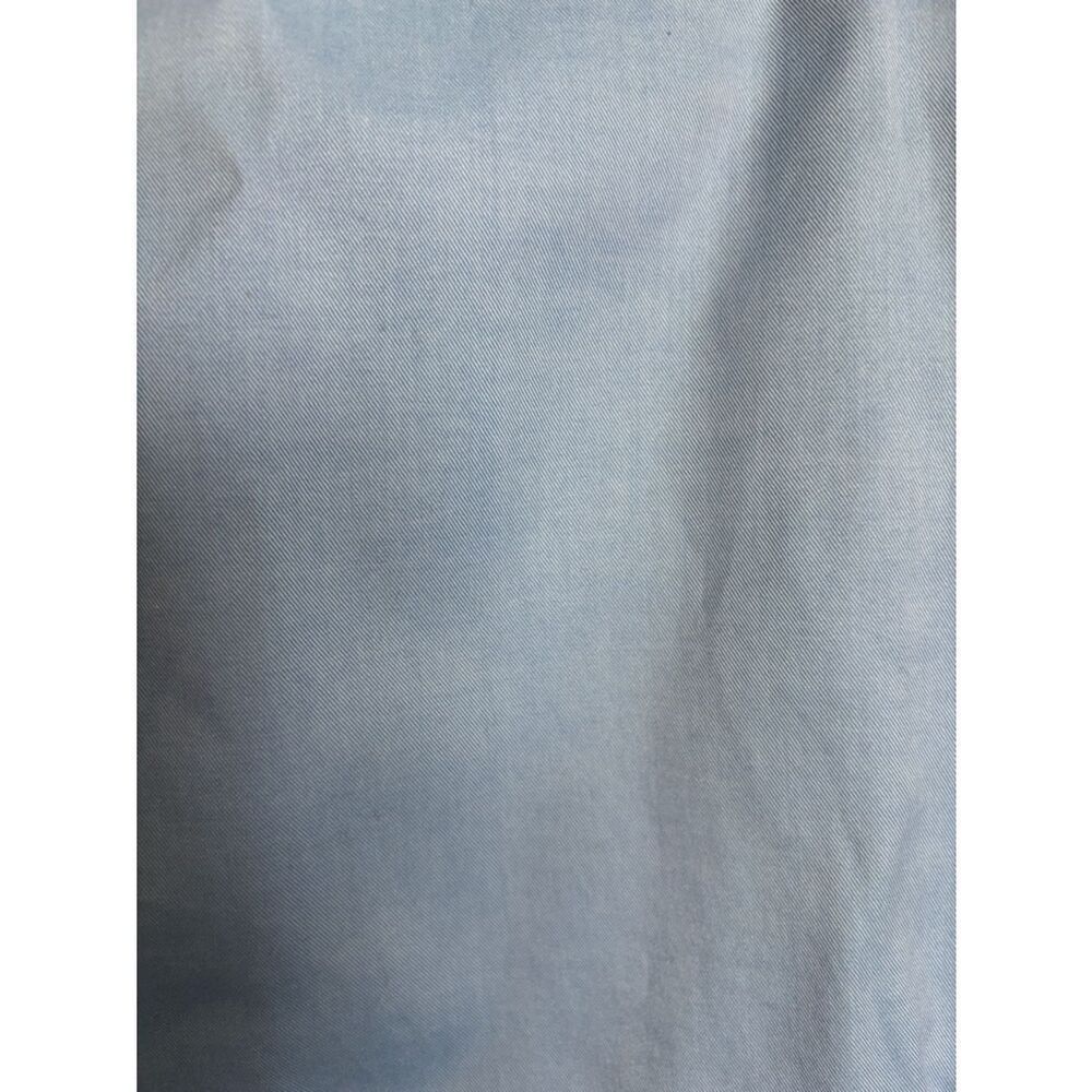 Saks Fifth Avenue Light Blue Spread Collar Dress Shirt w/French Cuffs - Picture 4 of 6